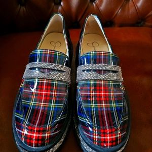 Jessica Simpson Plaid Everlyn Loafer